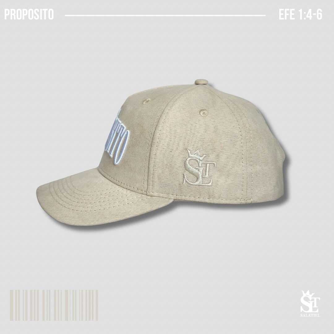 GORRA PROPÓSITO BEIGE