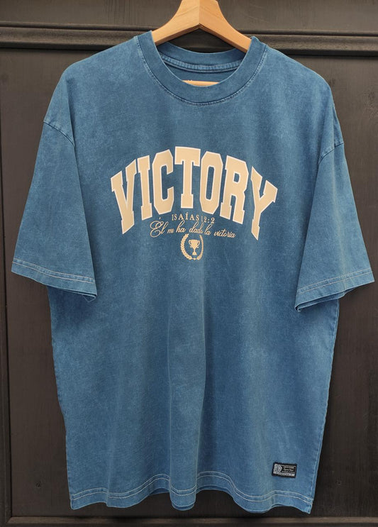 Tshirt Oversize Process Acid Wash / Victory