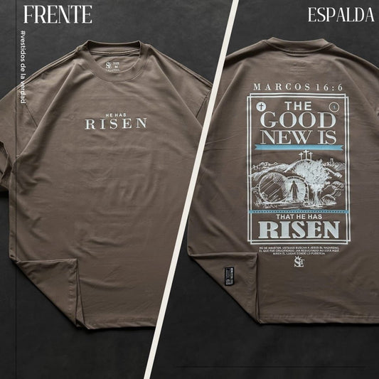 Tshit Oversize / El Resucito / Crema